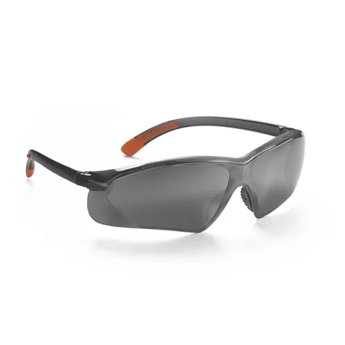 Serpent Safety Eyewear – Fully Polycarbonate / Smoke Silver Mirror Lens