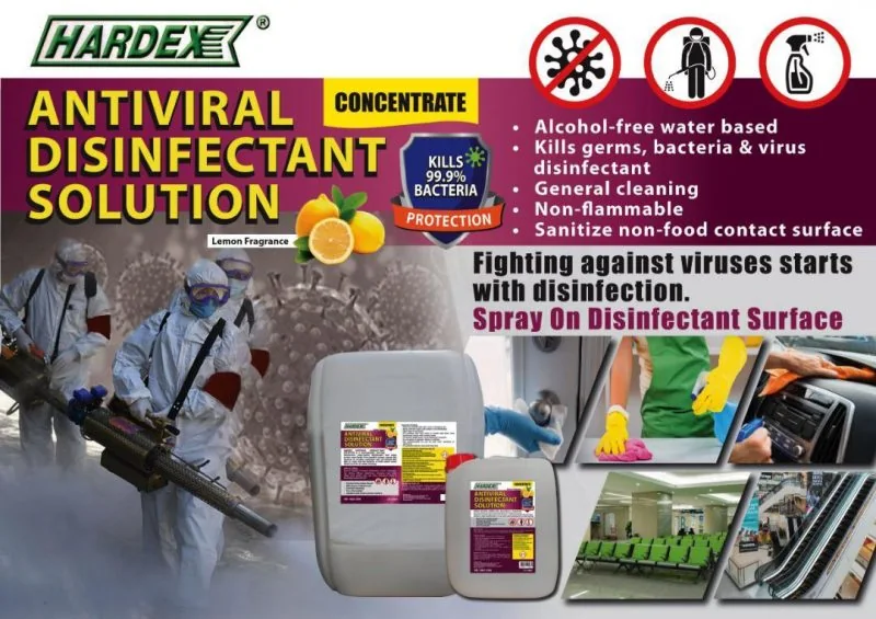 HARDEX Antiviral Disinfectant Solution