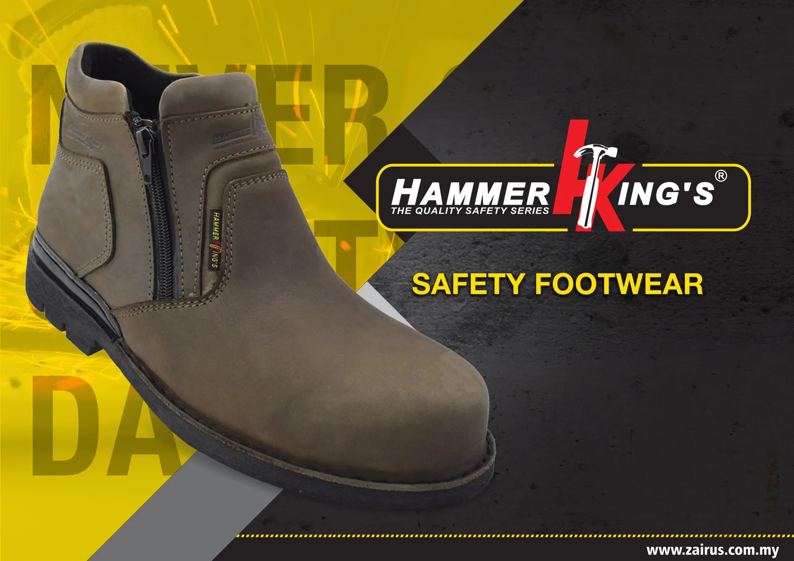 HAMMER KING’S safety footwear