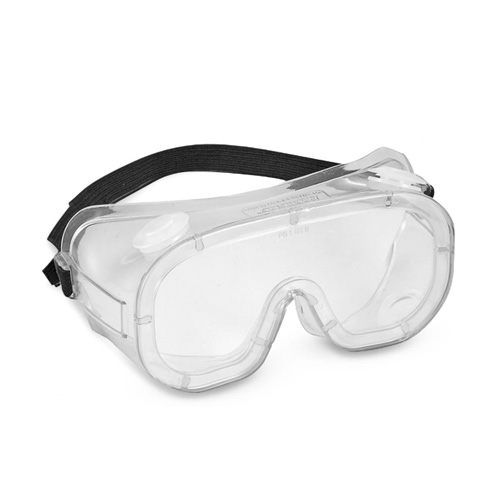 Safety Chemical Goggle - Crystal Blue Frame / Clear Lens - CLASSIX